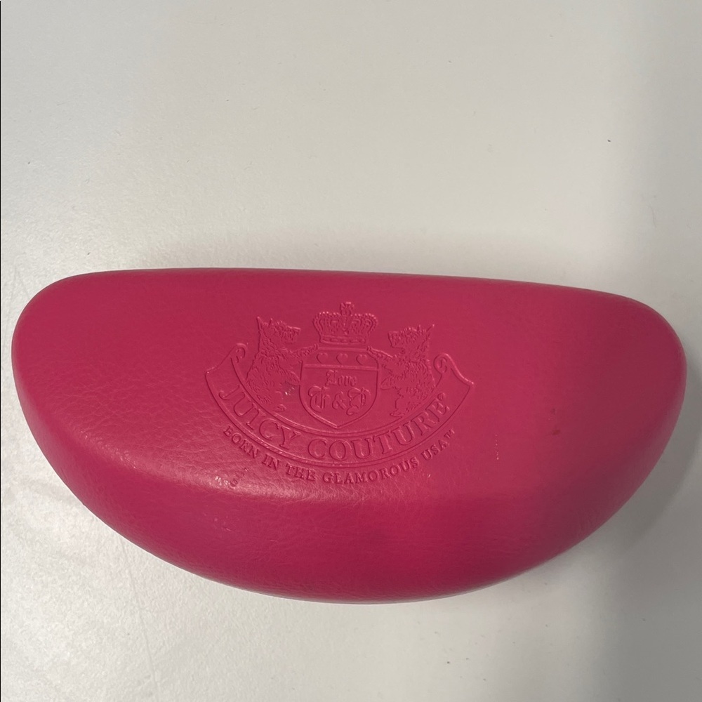 Juicy Couture Black Sunglasses with Pink Case - Picture 4 of 5